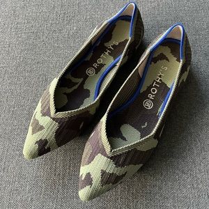 Rothy’s The Point, Camo, Women’s Size 12